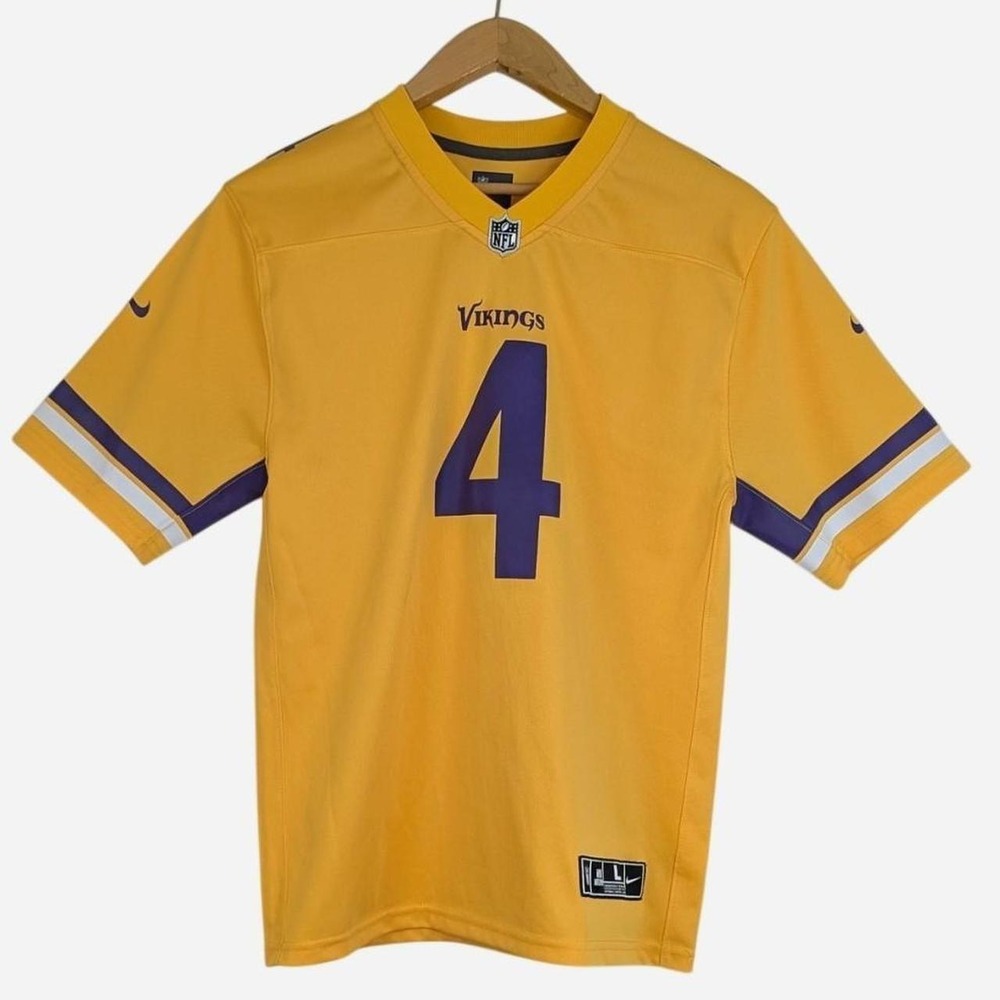 Nike Dalvin Cook Vikings Youth Gold Inverted Game Jersey #4 Youth Large